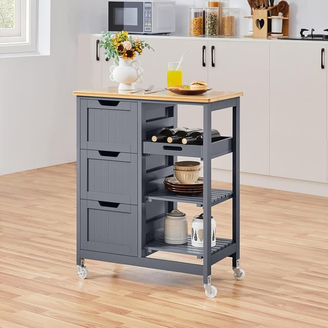 Thumbnail 5 de Yaheetech Carrito de Cocina 84,5 cm