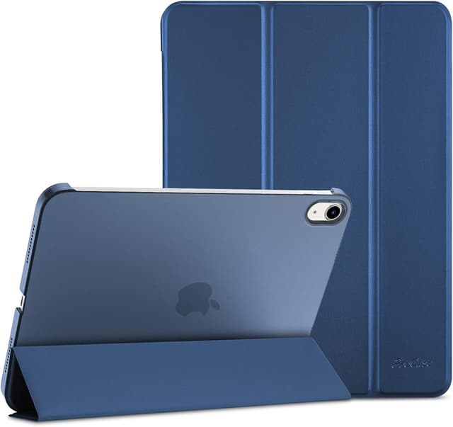 Detalle de ProCase Hülle für iPad A16 (11. Generation 2025) & iPad 10. Generation 10,9" – dünnes Hardcase Smart Cover (Navy)