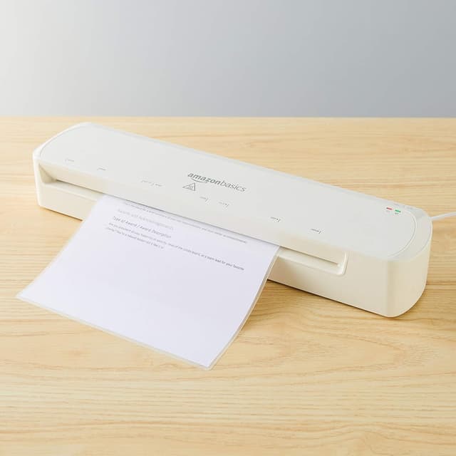Thumbnail 4 de Amazon Basics 12-Inch Thermal Laminator machine
