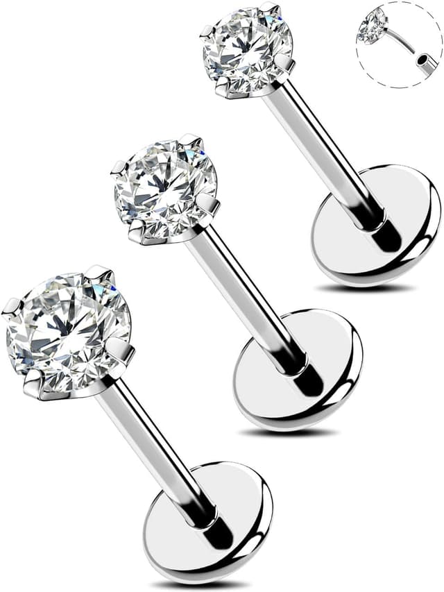 Imagen de OUFER piercing naso 18/20G 3 pezzi en OfertitasTOP