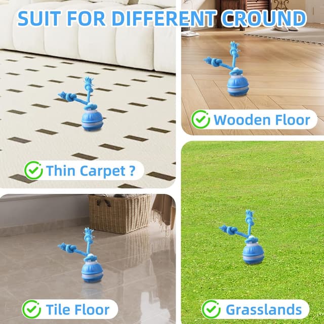 Thumbnail 6 de Dumgeo Interactive Dog Ball Blue