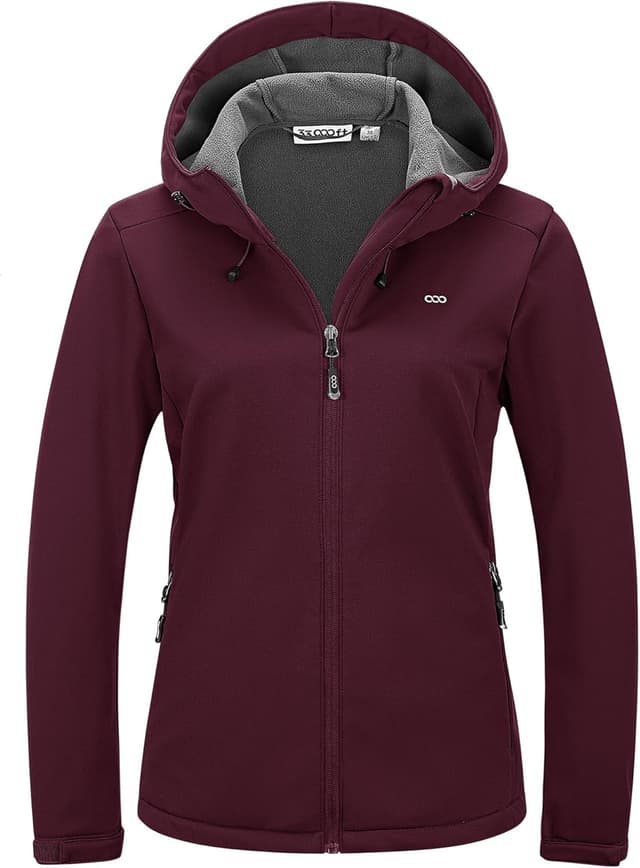 Detalle de 33,000ft Damen-Softshelljacke 8.000 mm wasserdicht