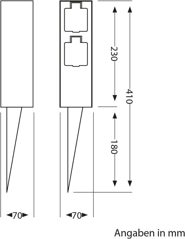 Thumbnail 5 de presa da giardino POMI 2 vie 23cm