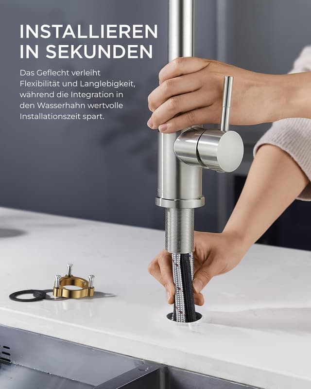 Detalle 2 de FORIOUS FORIOUS Wasserhahn Küche 45 cm