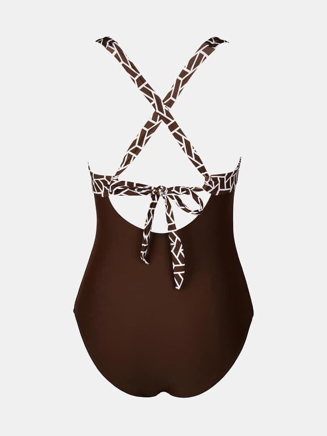 Thumbnail 5 de CUPSHE Badeanzug Wickeloptik