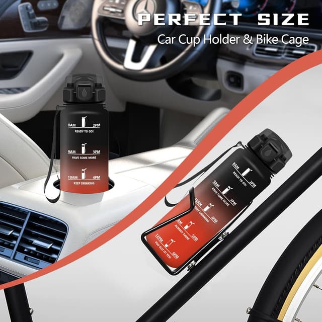 Thumbnail 5 de Grsta Trinkflasche 1l mit Strohhalm