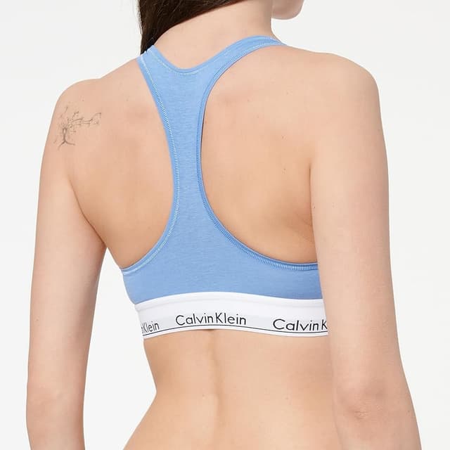 Thumbnail 2 de Calvin Klein Unlined Bralette 0000F3785E, Negro para Mujer 🖤