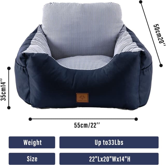 Thumbnail 5 de Asiento Perro Coche Pequeño Mediano para mascotas