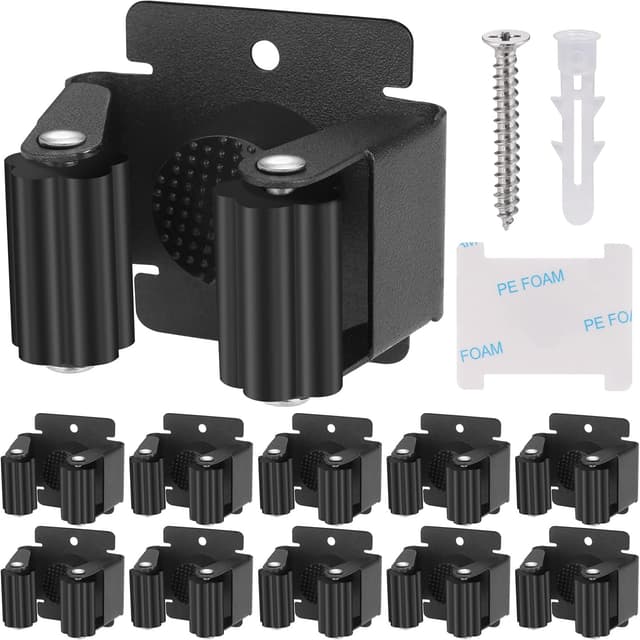 Detalle de Hejo 10 Stück Gerätehalter 2,5 kg Wandhalterung