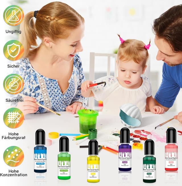 Detalle de Altaroo Farbpigmente 12 Farben 10 ml