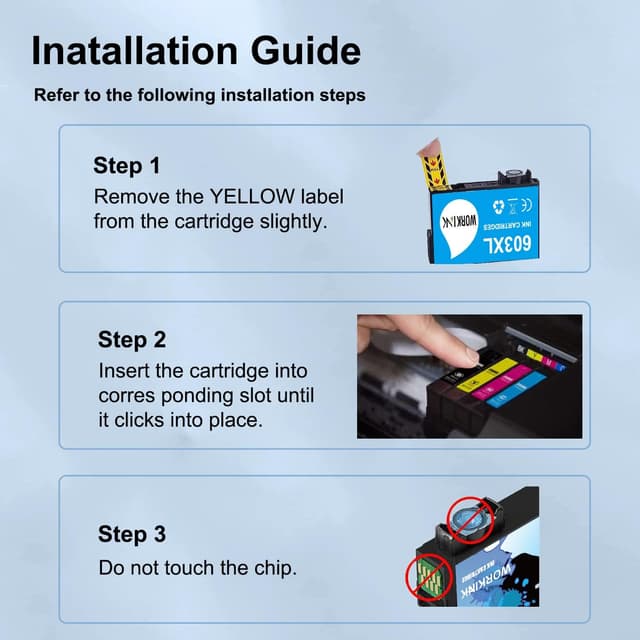 Thumbnail 5 de WorkInk 10er Multipack 603XL Druckerpatronen 🖨