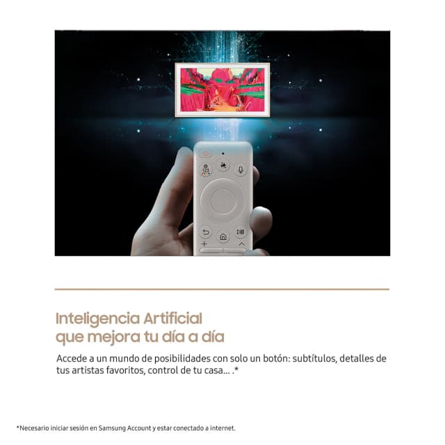 Detalle de Samsung The Frame Pro 75 pulgadas Neo QLED