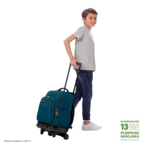 Detalle 2 de Totto Renglones Mochila escolar con ruedas 26,21 L