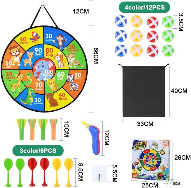 Detalle 2 de Vicloon Bersaglio per bambini 66 cm