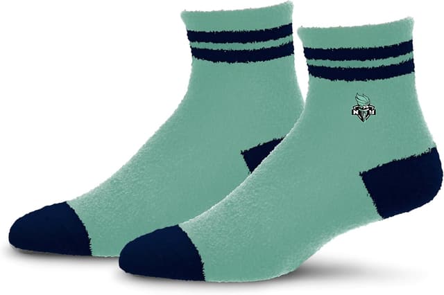 Thumbnail 6 de For Bare Feet Cozy Two Stripe Phoenix Mercury WNBA socks (OSFM)