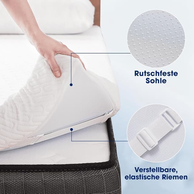 Detalle 2 de DOPEDIO Memory Foam Topper 7,5 cm 180x200