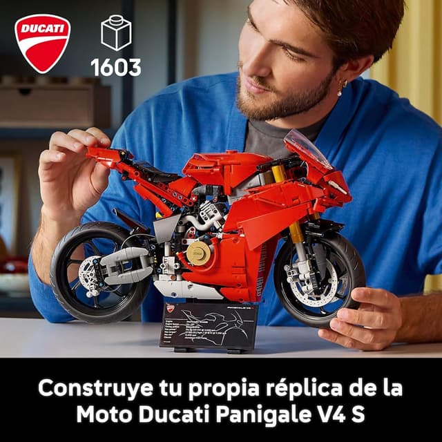 Detalle 2 de LEGO Technic Moto Ducati Panigale V4 S 42202