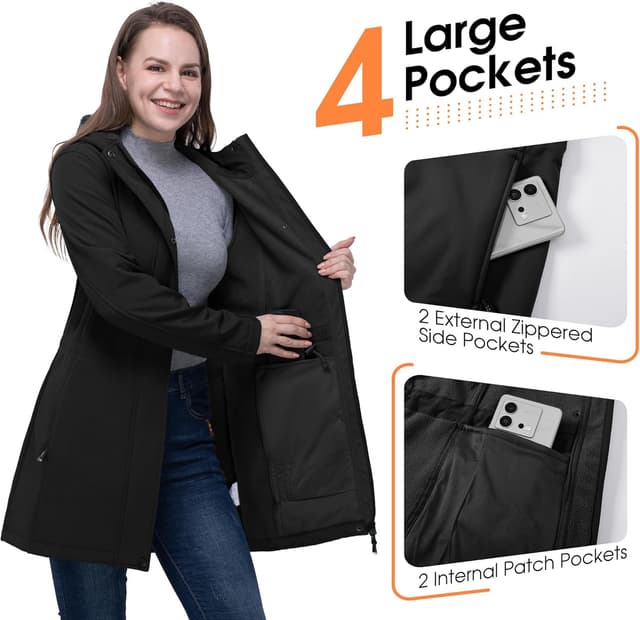 Detalle 2 de 33,000ft Women’s softshell jacket 8000 mm