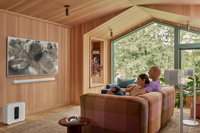 Detalle de Sonos Arc Ultra soundbar, 9.1.4 spatial audio