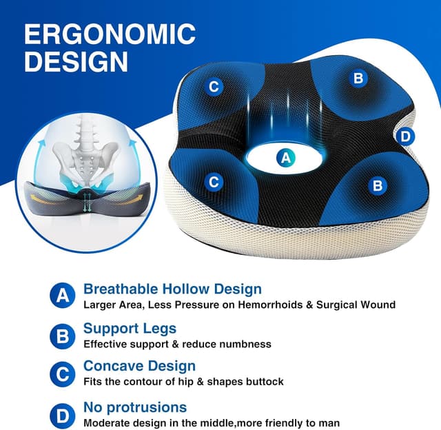 Thumbnail 5 de Vivisuyou Ciambella Cuscino 12cm per Sedia