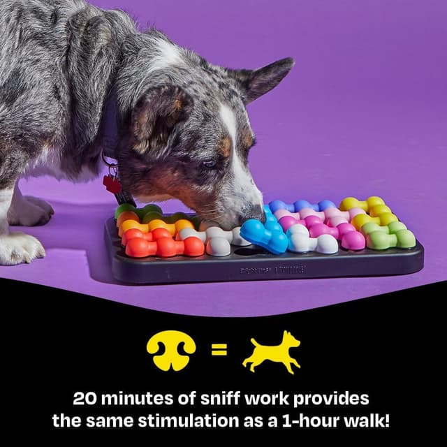 Detalle de Brightkins Kanoodle Dog Edition Large interactive treat puzzle for larger dogs