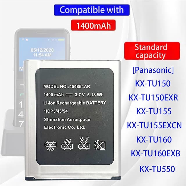 Detalle de Aousavo Batteria di ricambio 454854AR