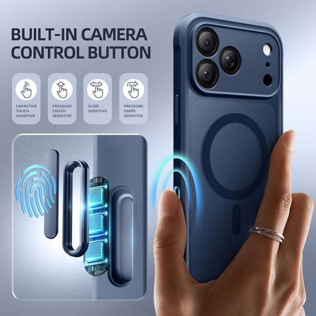 Thumbnail 3 de BERFY iPhone 17 Pro Case 6.3" with MagSafe