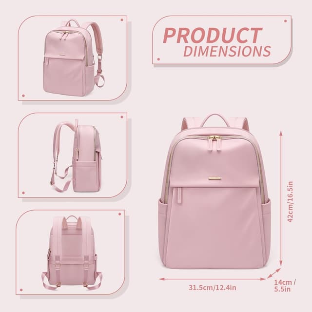 Thumbnail 4 de GOLF SUPAGS Mochila Casual Rosa para Trabajo y Viaje