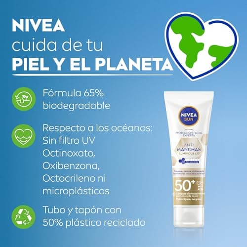 Thumbnail 6 de NIVEA SUN Luminous630 Fluido Facial SPF 50+ 40 ml