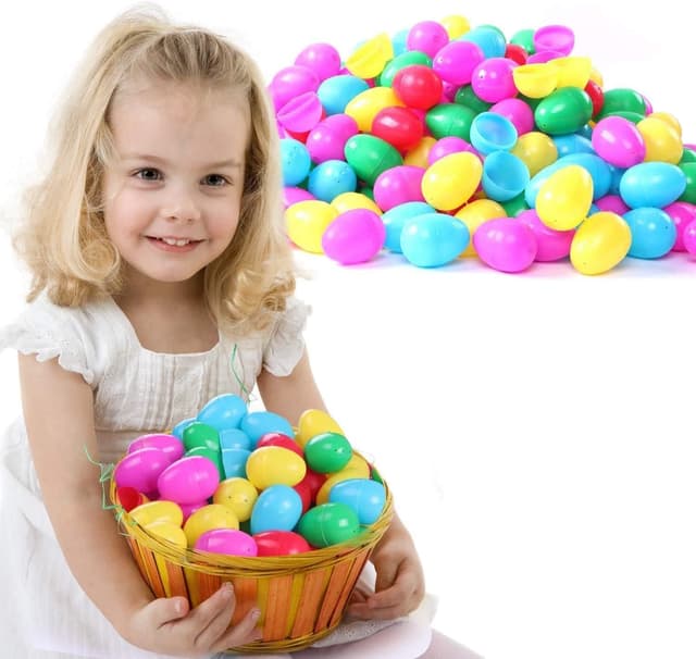 Detalle 2 de NEWBEA 2000 Easter Eggs 2.4 Inch Assorted Colors