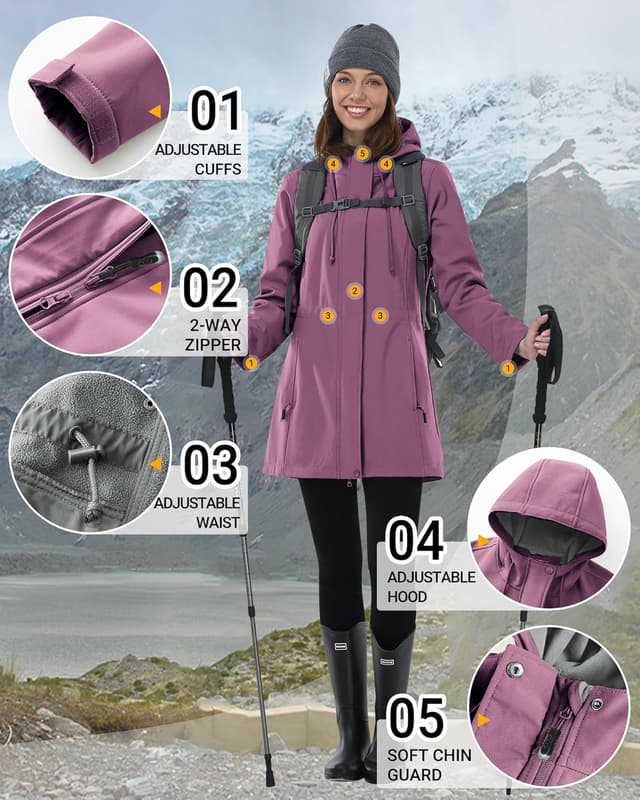 Thumbnail 5 de Outdoor Ventures Women's Softshell Rain Jacket