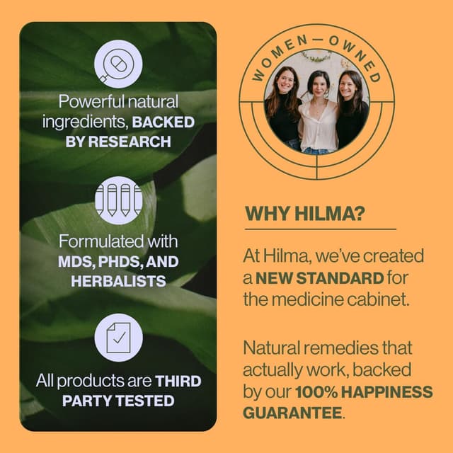 Thumbnail 4 de Hilma Bloating Relief with Fennel & Peppermint, 100 capsules