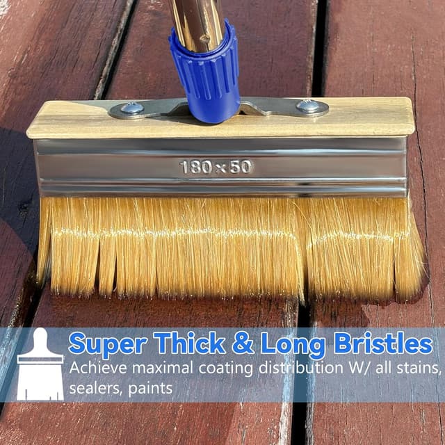 Detalle de Pimekoy Decking Paint Brush 7 inch