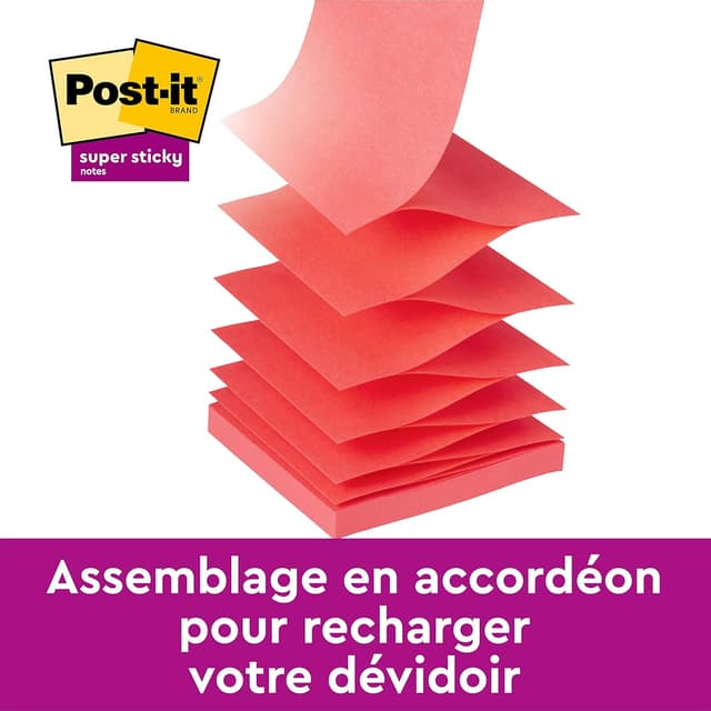 Thumbnail 6 de Post-it Z-Notes Super Sticky 76 x 76 mm 90 feuilles