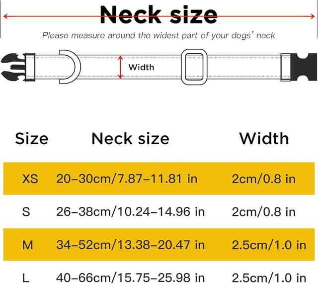 Thumbnail 3 de HEELE Dog Collar Adjustable M 34–52 cm