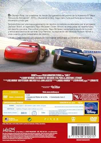 Thumbnail 1 de Cars 3 Película familiar 🎬