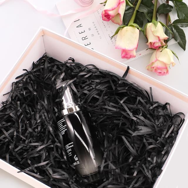 Detalle 1 de 500g Yellow shredded tissue paper filler