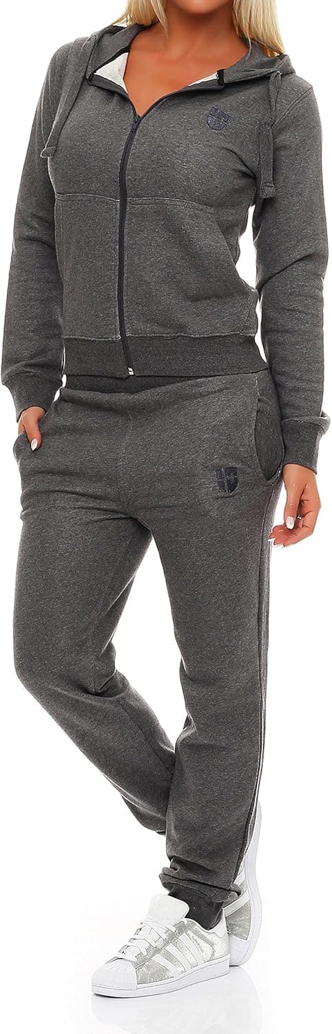 Detalle 2 de Gennadi Hoppe Damen-Jogginganzug als Sport- & Trainingsanzug