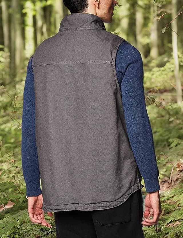 Thumbnail 6 de Carhartt Washed Duck Vest cuello alto XXL