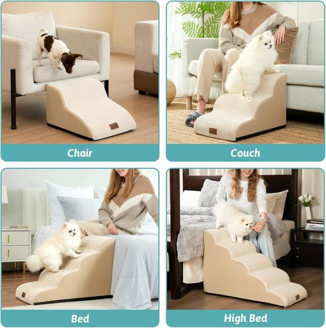 Thumbnail 5 de COZY KISS Dog Stairs for Small Dogs