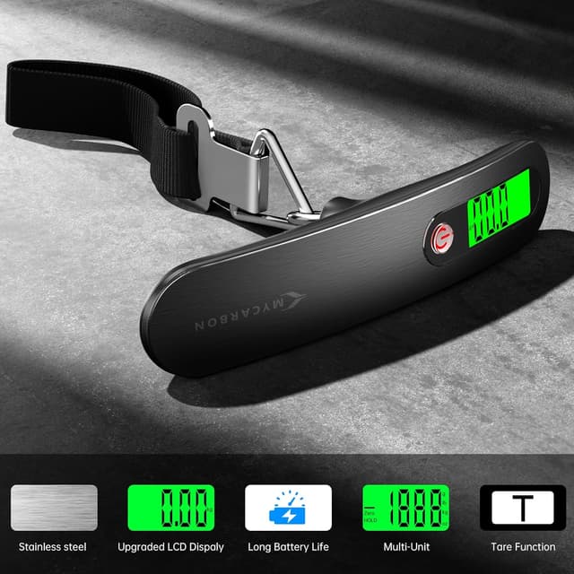 Thumbnail 2 de MYCARBON Bilancia per valigie digitale 50 kg