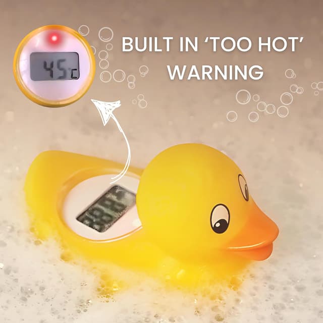 Thumbnail 1 de TensCare Digi Duckling digital baby bath thermometer