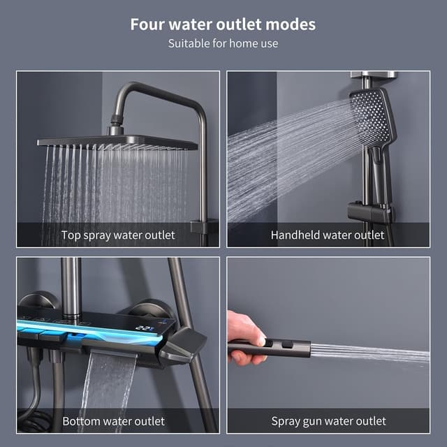 Thumbnail 2 de HOMELODY Duscharmatur Komplettset