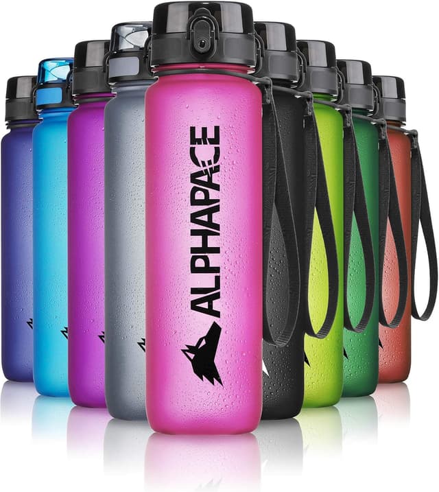Detalle 2 de ALPHAPACE Gourde étanche sans BPA avec insert à fruits — modèles 350 ml à 1500 ml