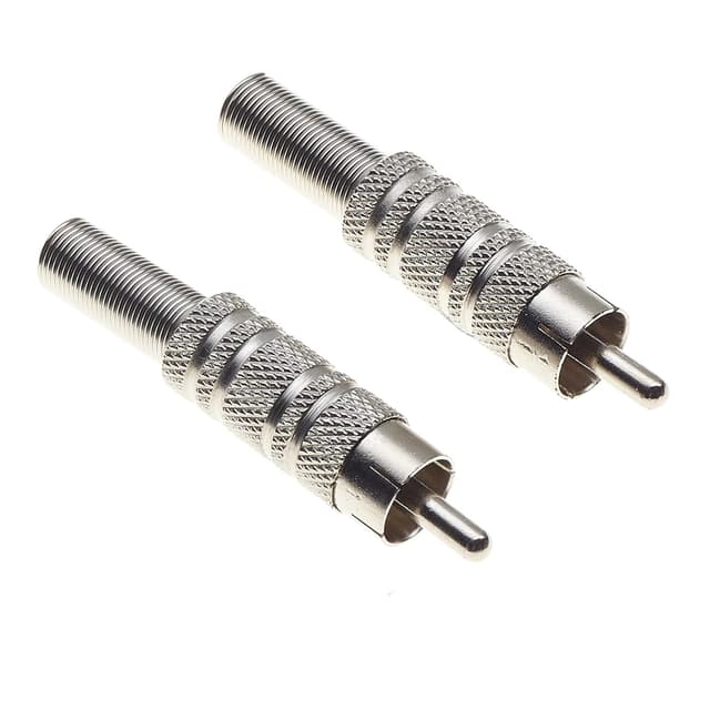 Detalle de Keple Nickel Plated Phono Plugs 2-pack