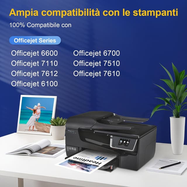 Detalle de ColorKing 932XL 5 pack cartucce ink