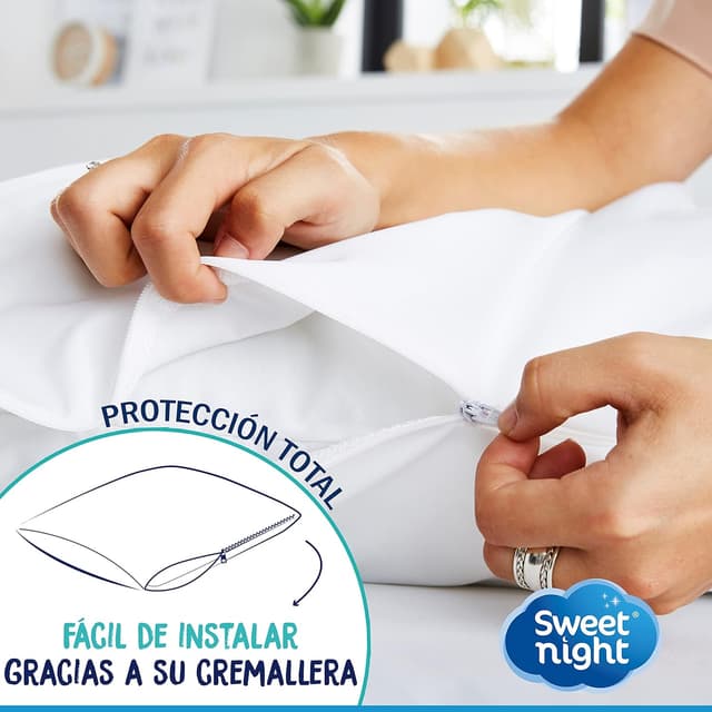 Thumbnail 4 de Sweetnight - 2 Protectores de Almohada Impermeables 50x70cm