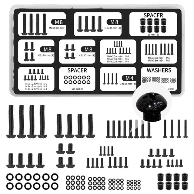 Imagen de TV Bracket Screws 120pcs M4–M8 kit en OfertitasTOP