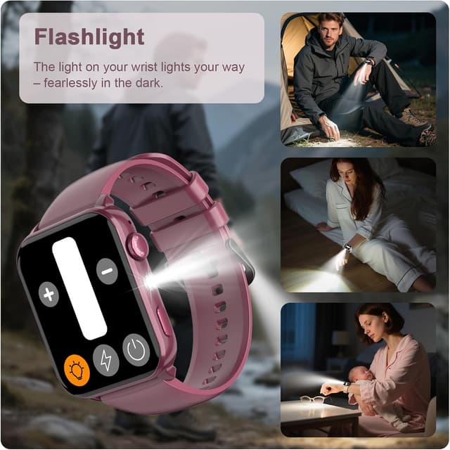 Thumbnail 5 de IOWODO Smart Watch 1.91" HD fitness tracker