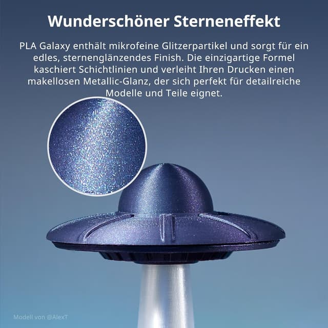 Detalle 2 de ANYCUBIC Silk Rainbow PLA Filament 1KG